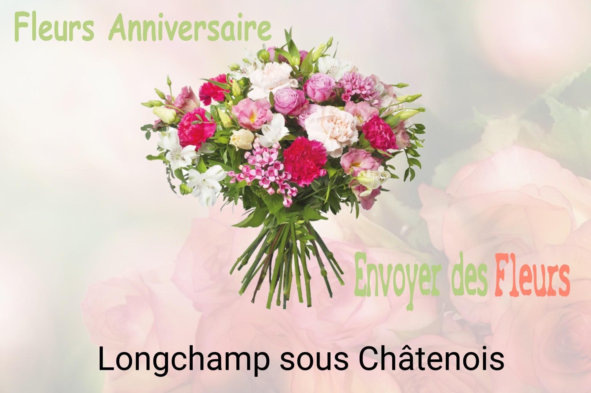 Bouquet de fleurs d’anniversaire livré à Longchamp-sous-Châtenois