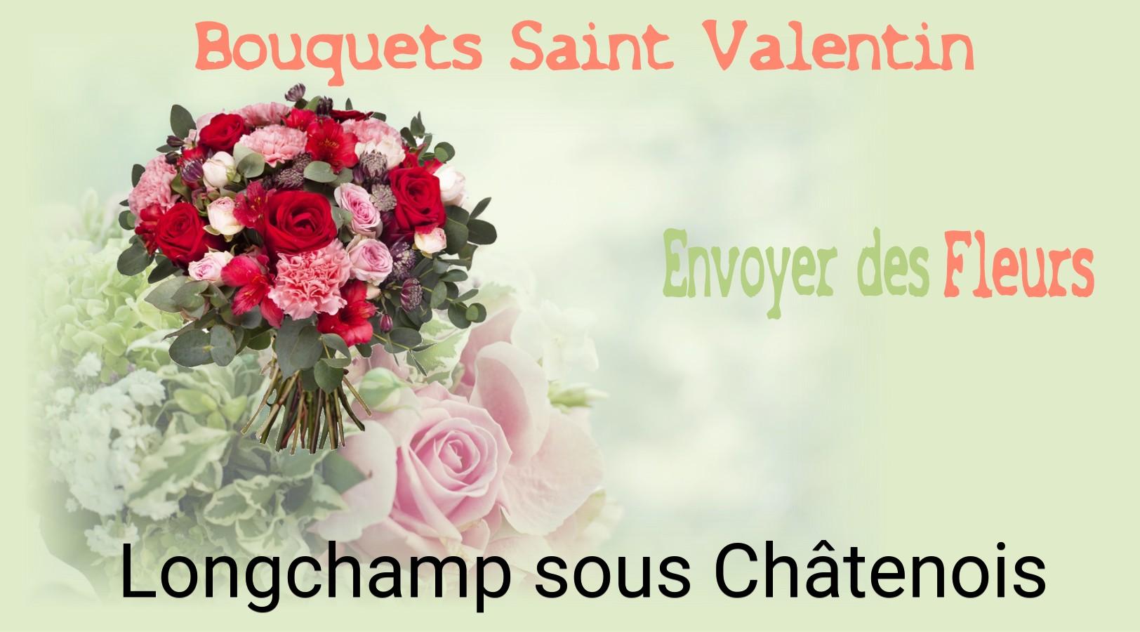 Roses de Saint-Valentin livrées à Longchamp-sous-Châtenois
